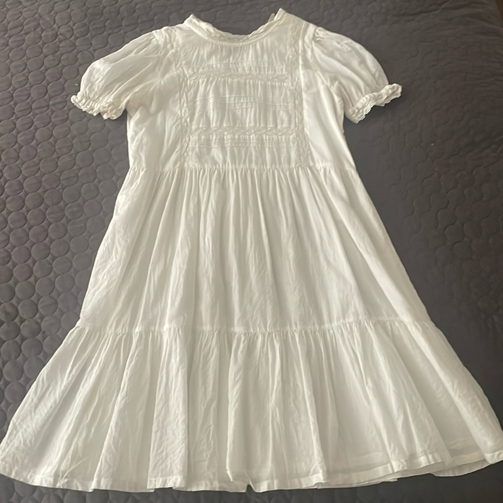 Girl’s white New Society Dress